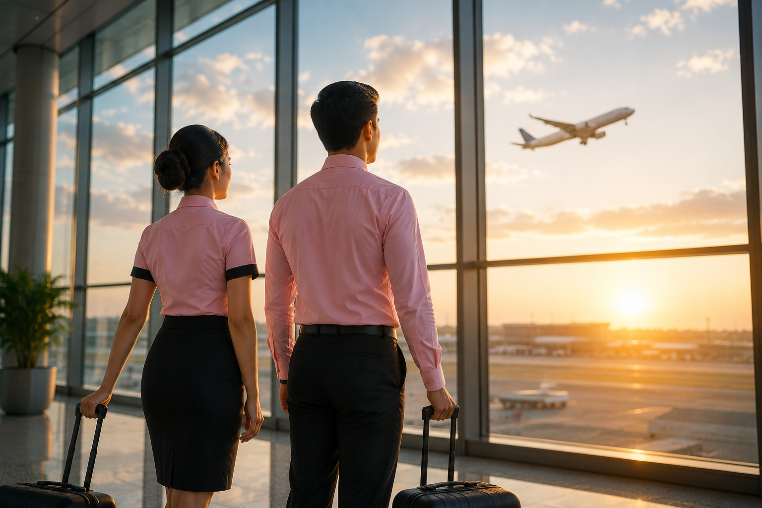 Flywide aviation and hospitality career training